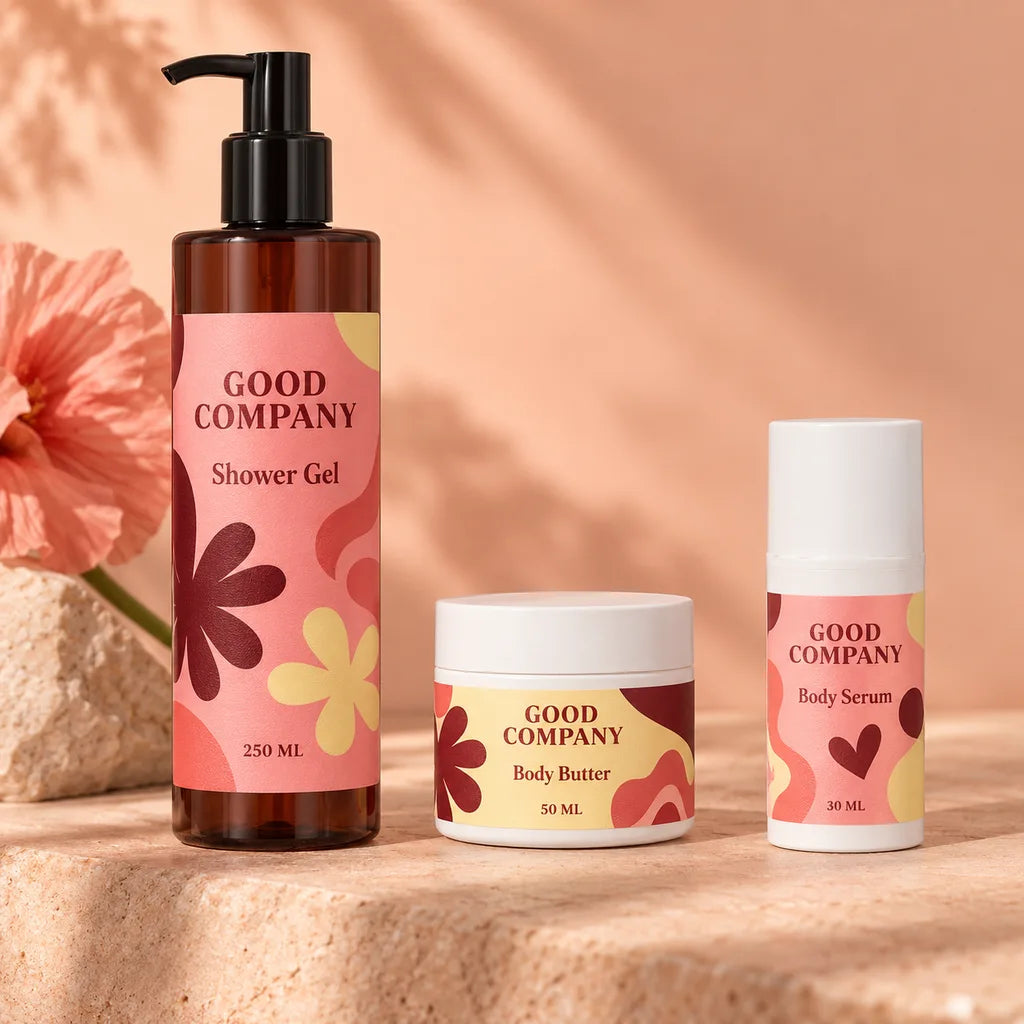 Good Company branded three-product concept