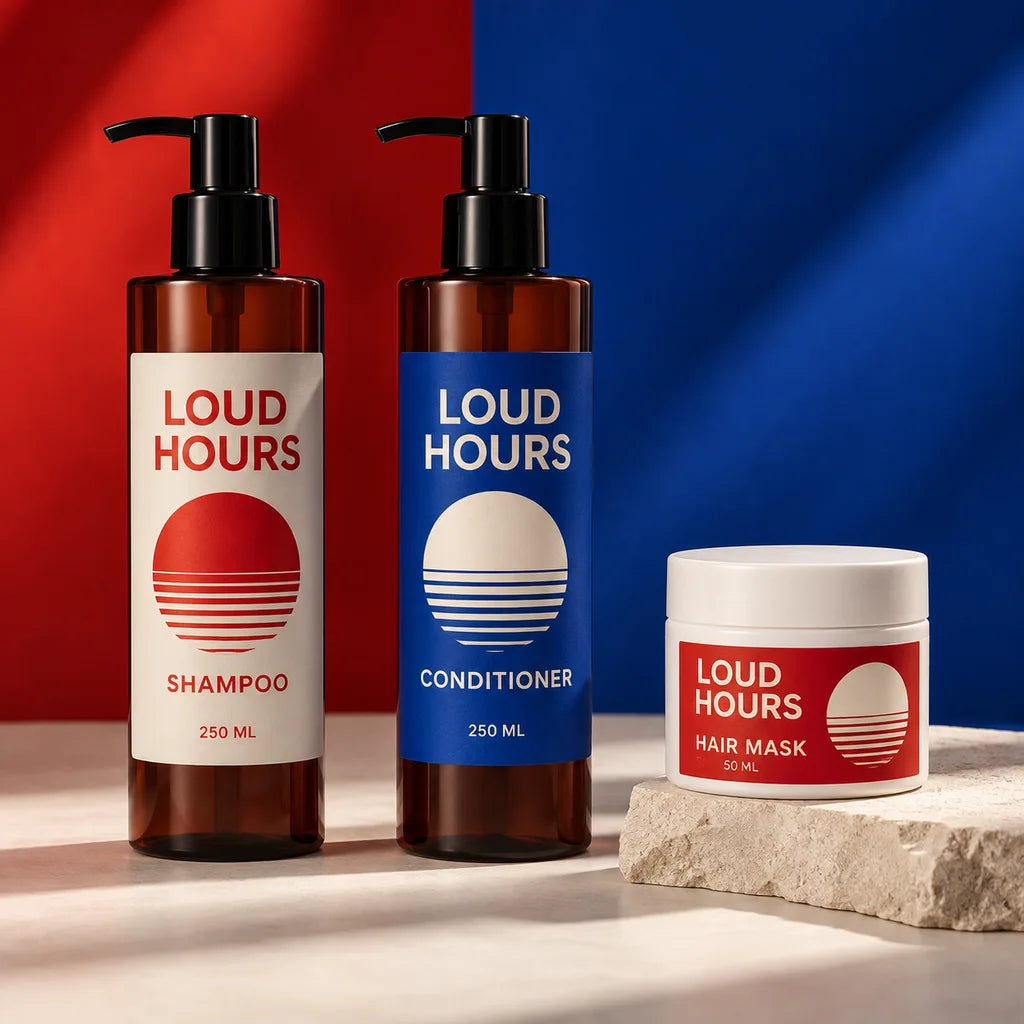 Loud Hours packaging design inspiration