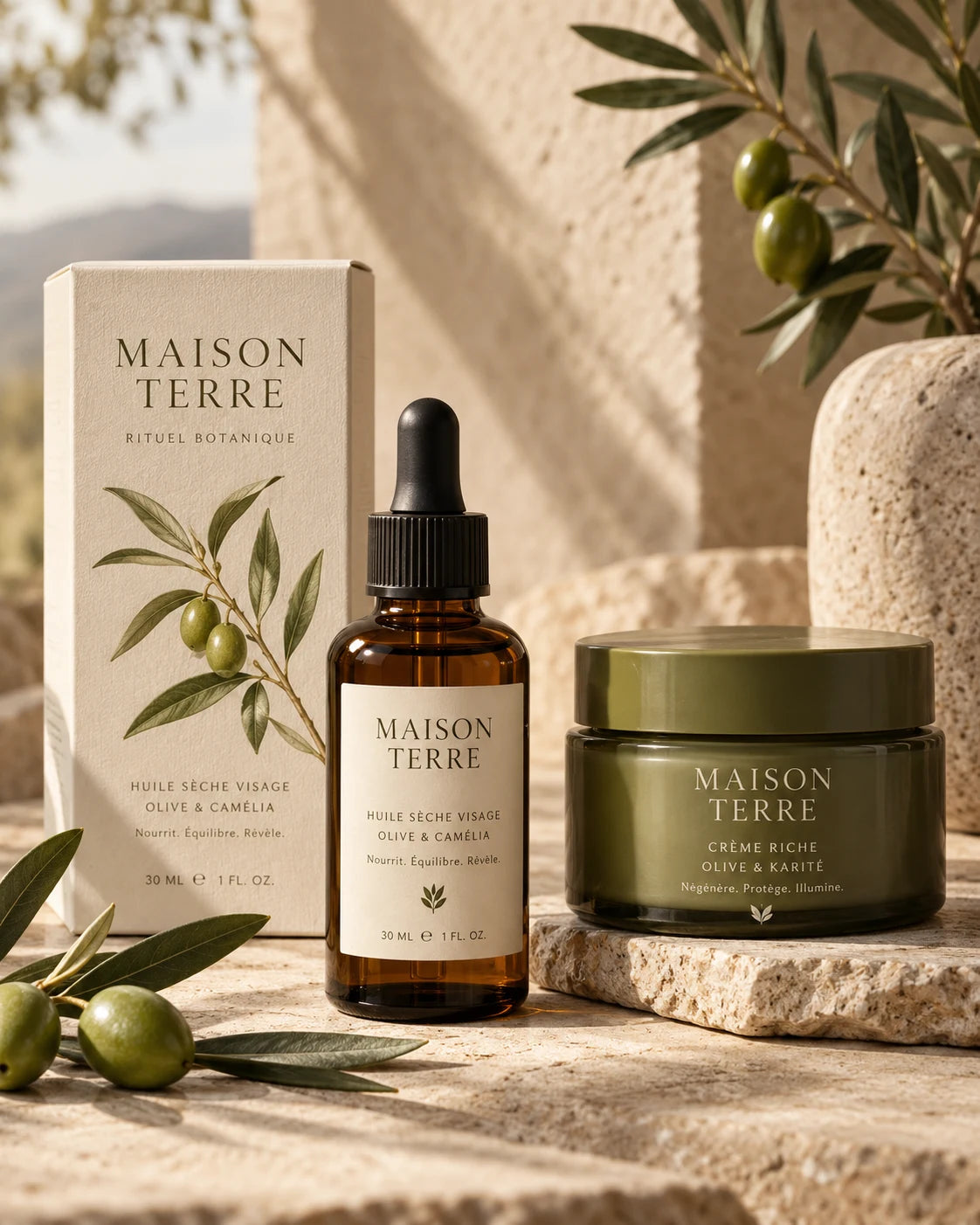 Maison Terre packaging design inspiration